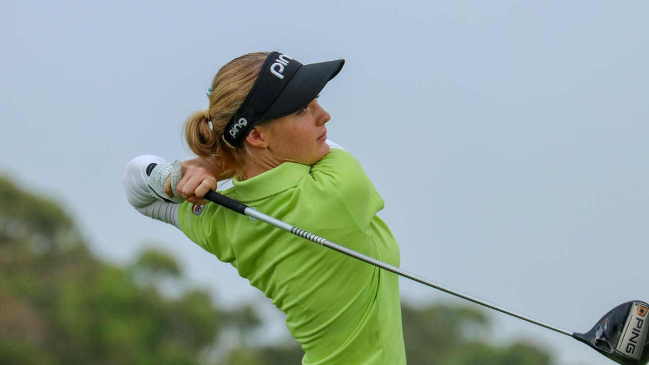 Peregian's Cassie Porter was named Queensland's Junior Female Amateur Golfer of the Year recently. Picture: Golf Australia