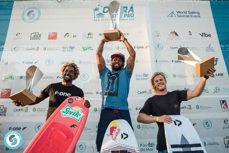 Men's Kite-Surf podium - photo © Svetlana Romantsova