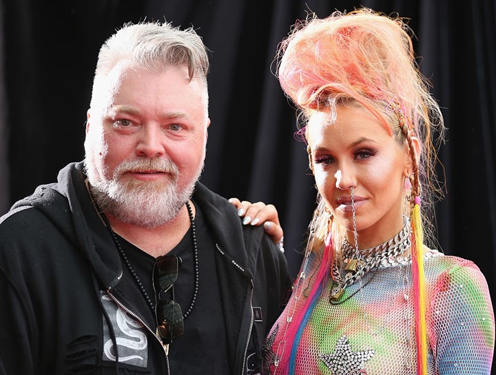 Kyle Sandilands and Imogen Anthony together at the 30th Annual Aria Awards of 2016