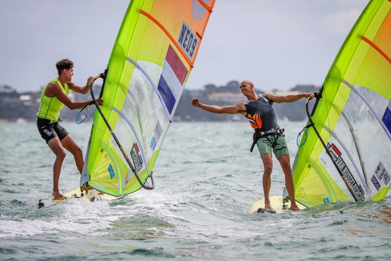 Dorian van Rijsselberghe at 2020 RS:X Windsurfing World Championships - photo © Ayolt Kloosterboer